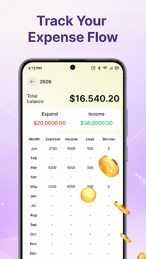 Money Budget Manager Screenshot 1
