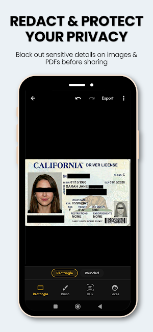 Redactify: Redact PDF & Photos Screenshot 0
