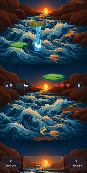 Bass Splash Rapids Screenshot 1