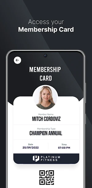 Platinum Fitness Screenshot 2