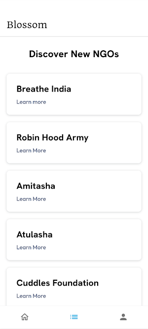 Blossom - Social Awareness App Screenshot 2