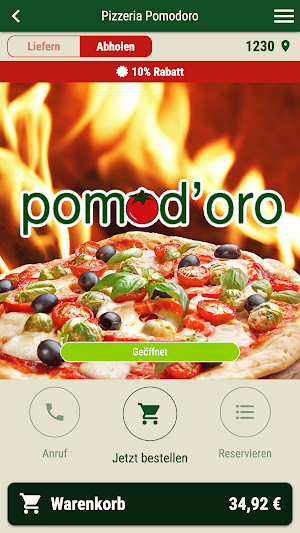 Pizzeria Pomodoro Screenshot 0
