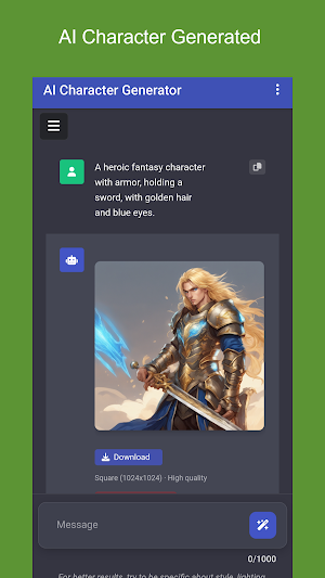 AI Character Generator Screenshot 2