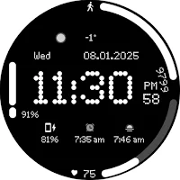 GRBL Nothing Bars Watchface