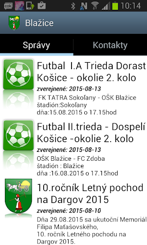 Moja Obec Screenshot 1