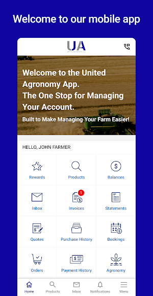 United Agronomy Connect Screenshot 0