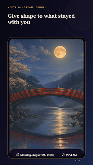 Noctalia: Dream Journal Screenshot 1
