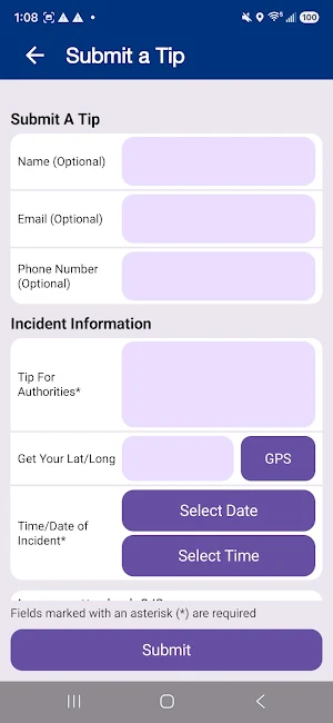 Melvindale Police Dept, MI Screenshot 2