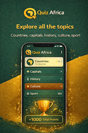 Quiz Afrique Screenshot 1