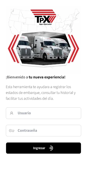 TPX Operadores Screenshot 1