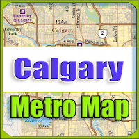 Calgary Metro Map Offline