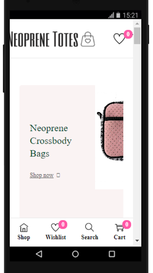 Neoprene Bags Screenshot 3