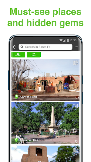 Santa Fe SmartGuide - Audio Guide & Offline Maps Screenshot 2