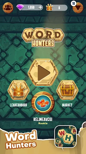 Word Hunters - Word Game Screenshot 0