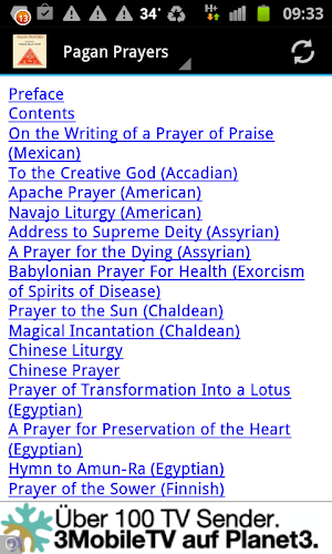 Pagan Prayers Collection Screenshot 1