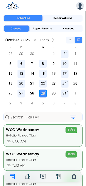 Holistic Fitness Club Screenshot 0