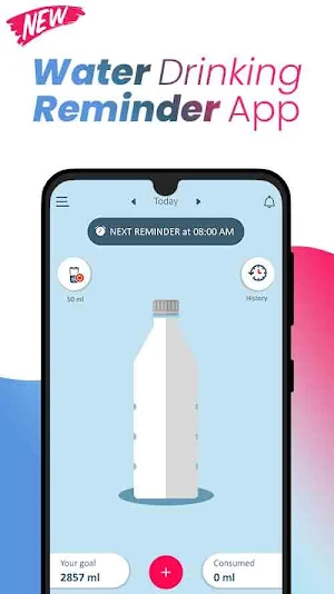 Drink Water Tracker Screenshot 0