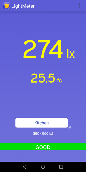 Light Meter Screenshot 1