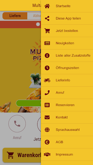 Multani Pizzeria Screenshot 2