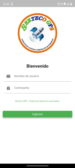 Serteco GPS Screenshot 0