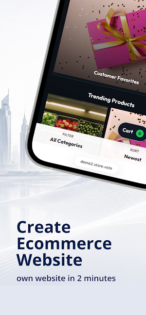 Dubai Create Ecommerce Website Screenshot 2