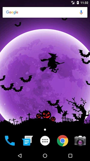 Halloween Live Wallpaper Screenshot 0