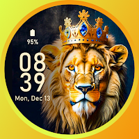 Lion Watchface for Wear OS PRO