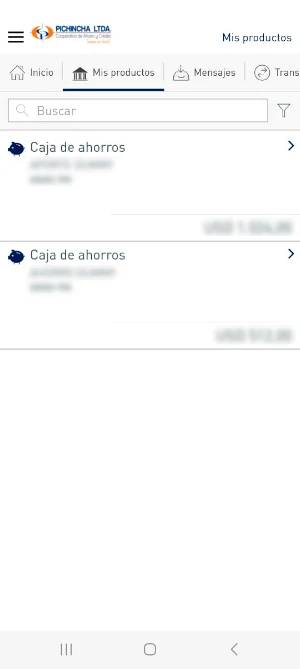 Coac Pichincha Móvil Screenshot 3
