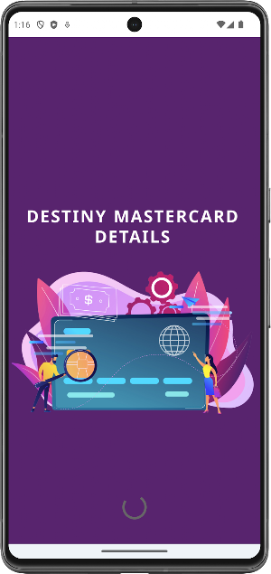 Destiny Mastercard LoginInfo Screenshot 0