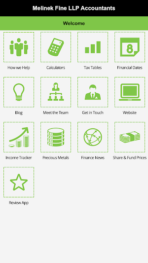 Melinek Fine LLP Accountants Screenshot 1