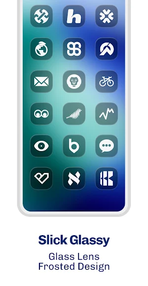 iGlass Dark OS Icon Pack Screenshot 2
