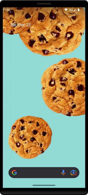 Cookies Live Wallpaper Screenshot 0