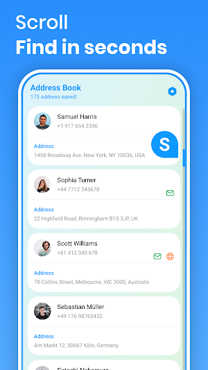 Address Book & Contacts Screenshot 3