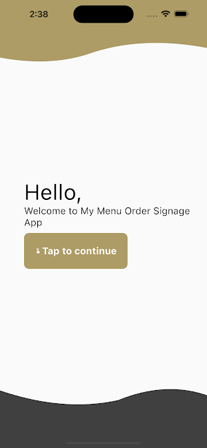 My Menu Order Signage Screenshot 0