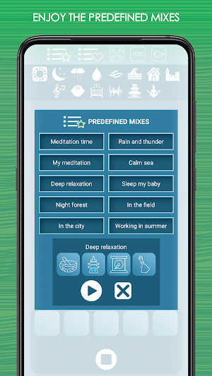 Sleep sounds, meditate, relax Screenshot 2