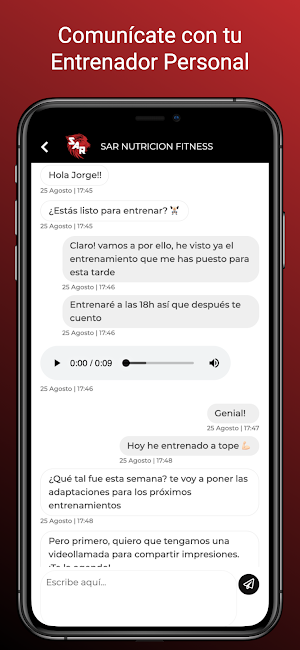 Sar Nutricion Fitness Screenshot 3