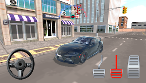 Supra Car Driving Parking Game Screenshot 3