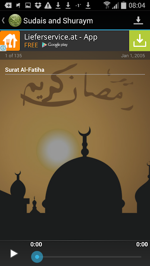 Quran Urdu Audio Translation Screenshot 2