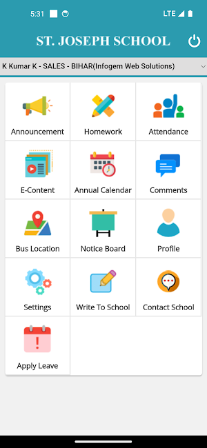 St. Joseph's School Screenshot 1