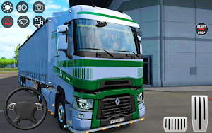 Euro Truck Simulator - Real Truck Game Screenshot 0