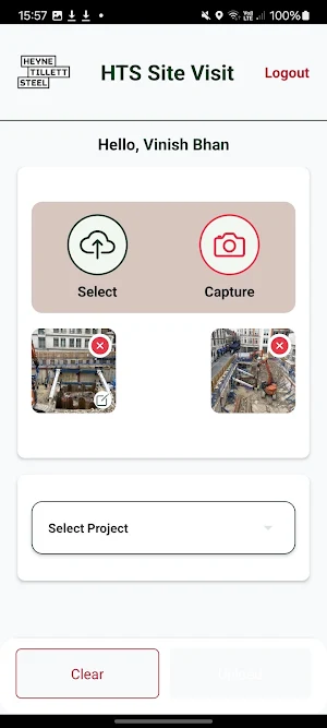 HTS Site Visit Screenshot 3