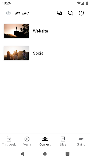 WY Evanston Alliance Church Screenshot 2
