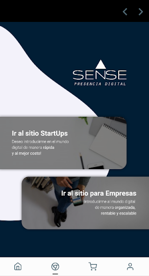 Sense Digital Screenshot 2