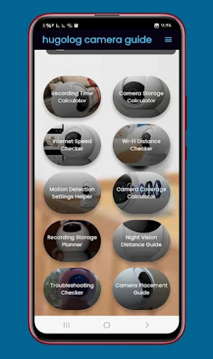 hugolog camera guide Screenshot 3