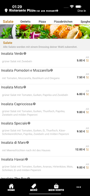 Ristorante Pizzeria Da Rosario Screenshot 2