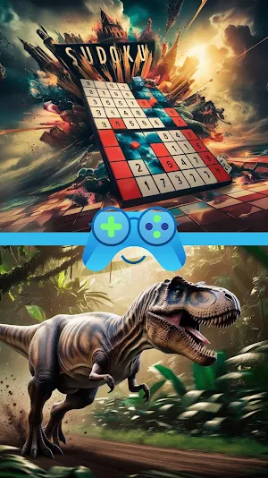 Game Hub - Dino Runner Screenshot 1
