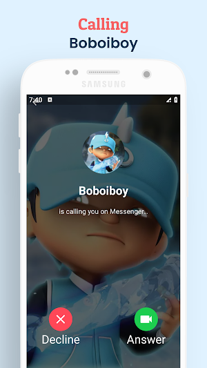 Boboi boy Calling You Screenshot 2