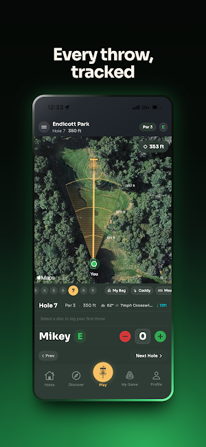 Radius Disc Golf Screenshot 1