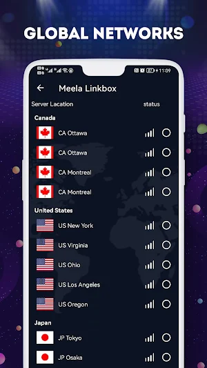 Meela Linkbox & Secure Proxy Screenshot 1