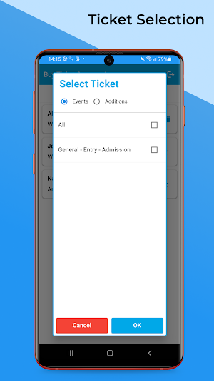BuyTicket Scanner App Screenshot 3